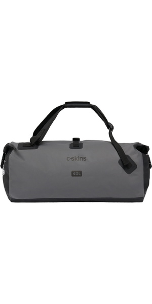 2026 C-Skins Storm Chaser 40L Dry Duffel Bag C-DBDSC40 - Storm Grey